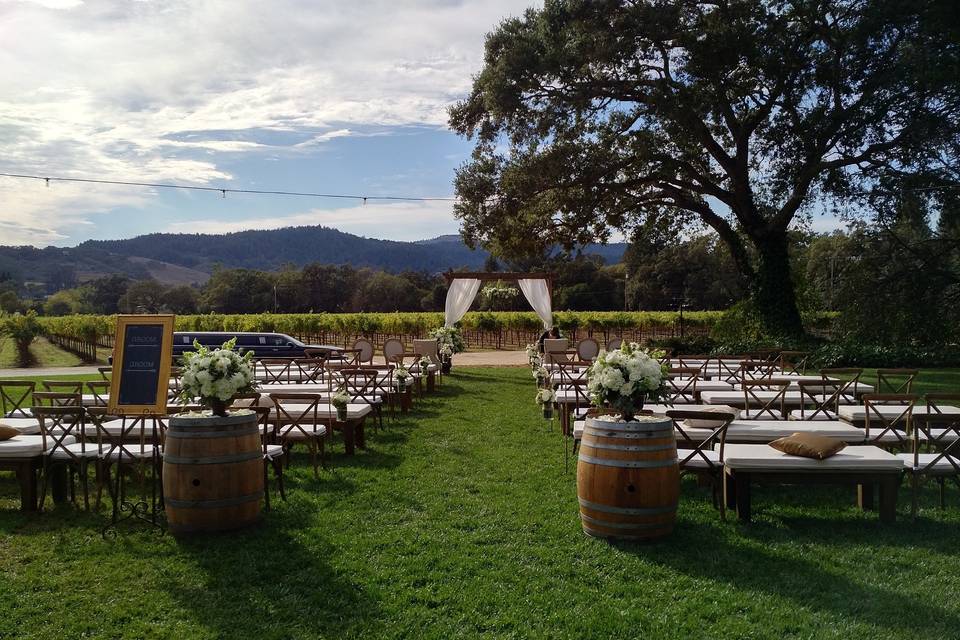 Ceremony area