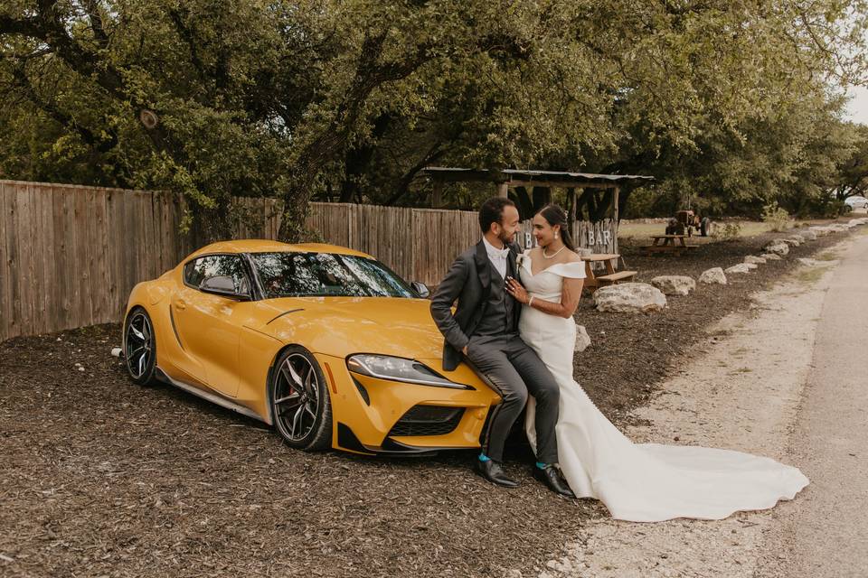 Weddings and cars