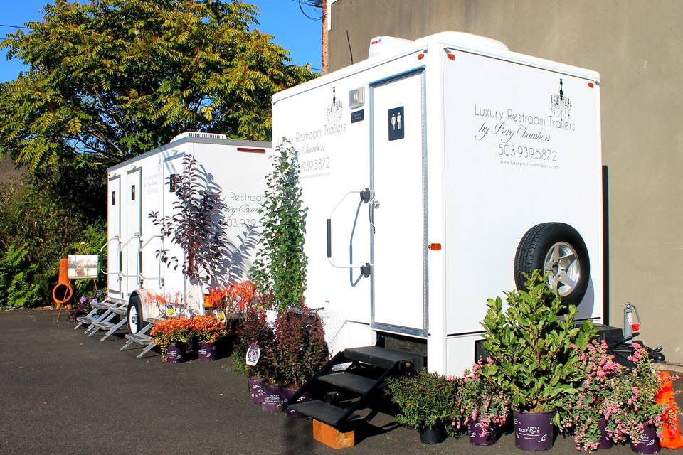 Luxury Restroom Trailers by Privy Chambers