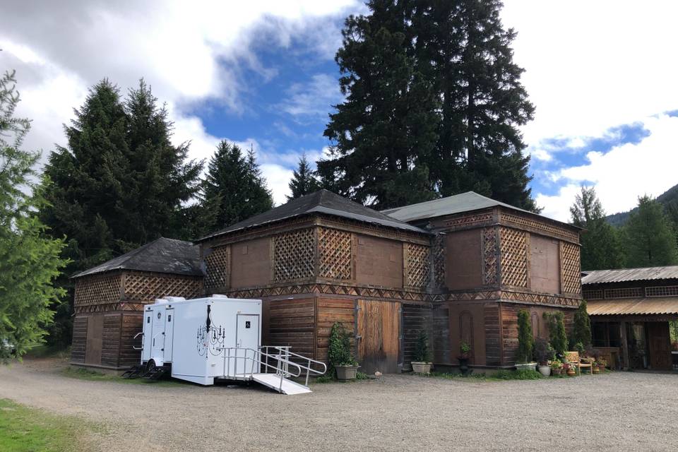 At the apple house