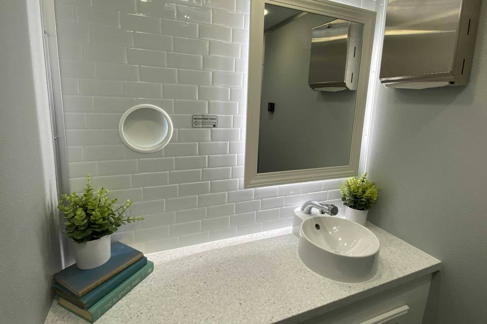Two Stall Downtown Interior