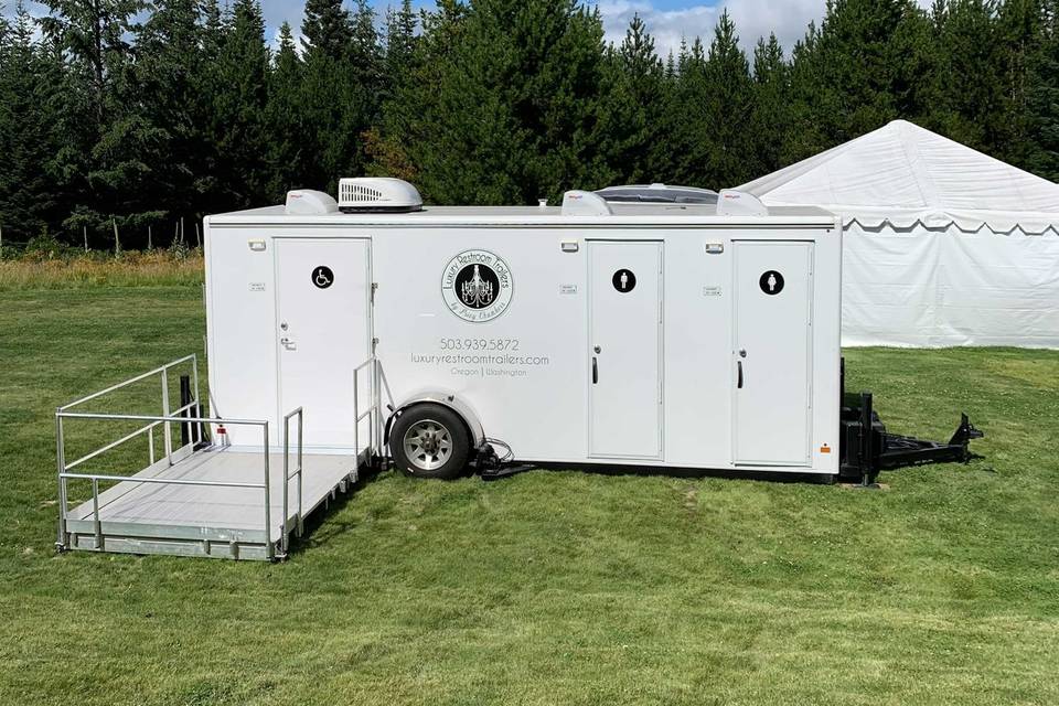 ADA Restroom & Tent