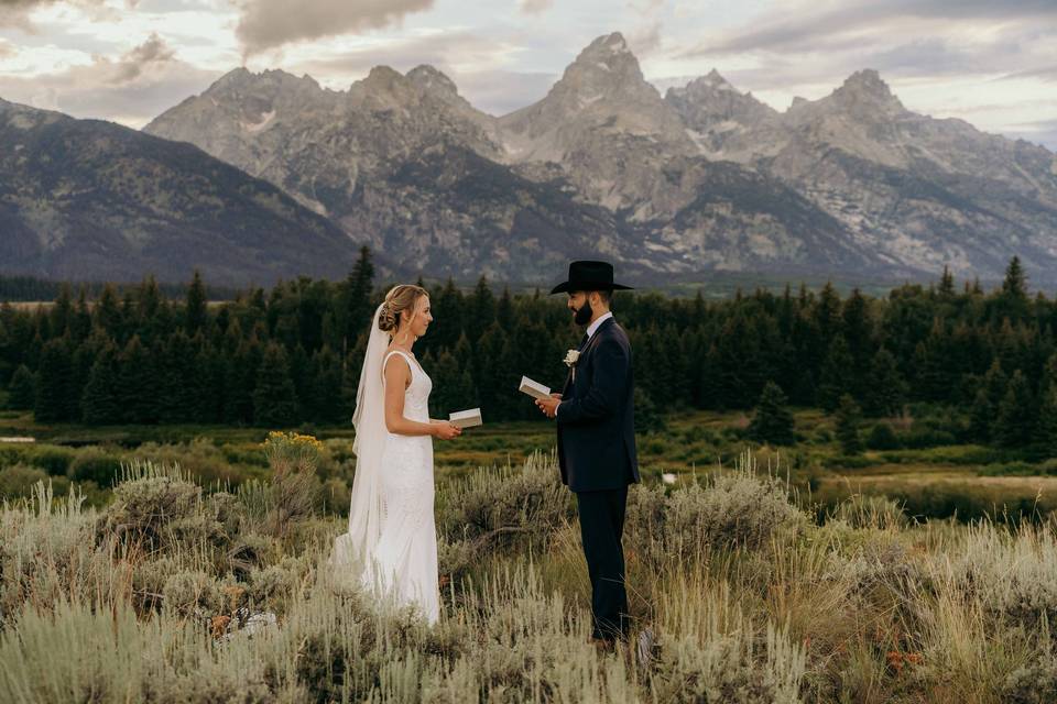 Grand Teton Wedding