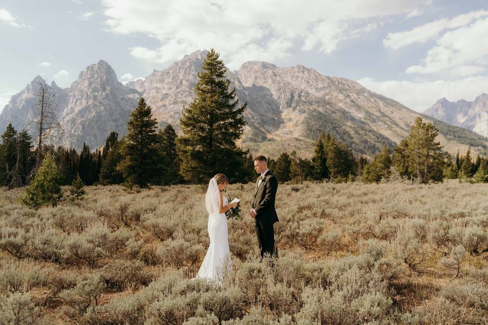 Grand Teton Wedding
