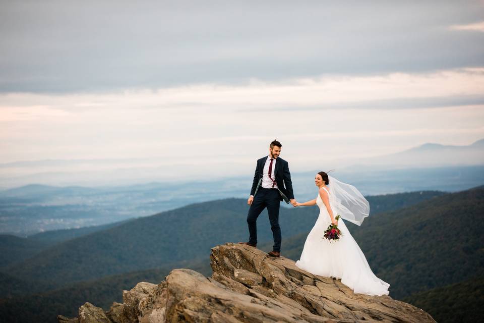 Intimate Cabin Elopement