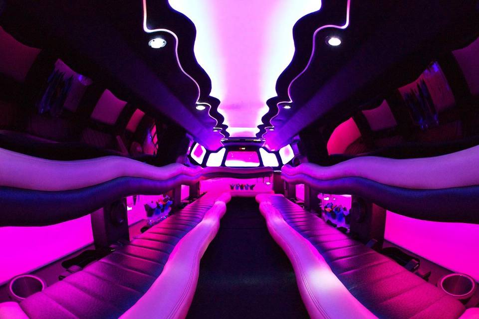 18 - 20 Passenger Pink H2 Hummer - SatisfactionLimousines.com