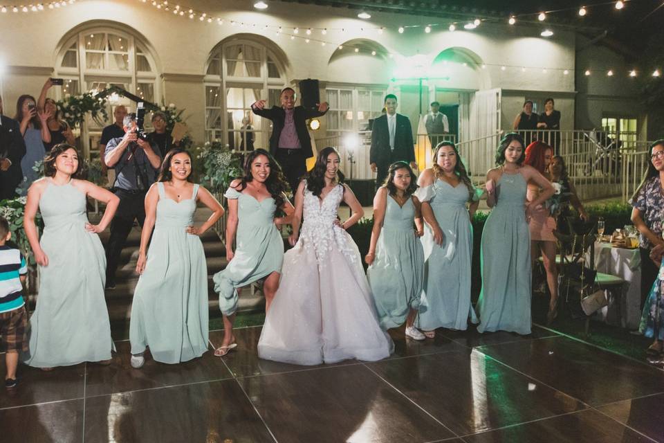 Bride & Bridesmaids Dance