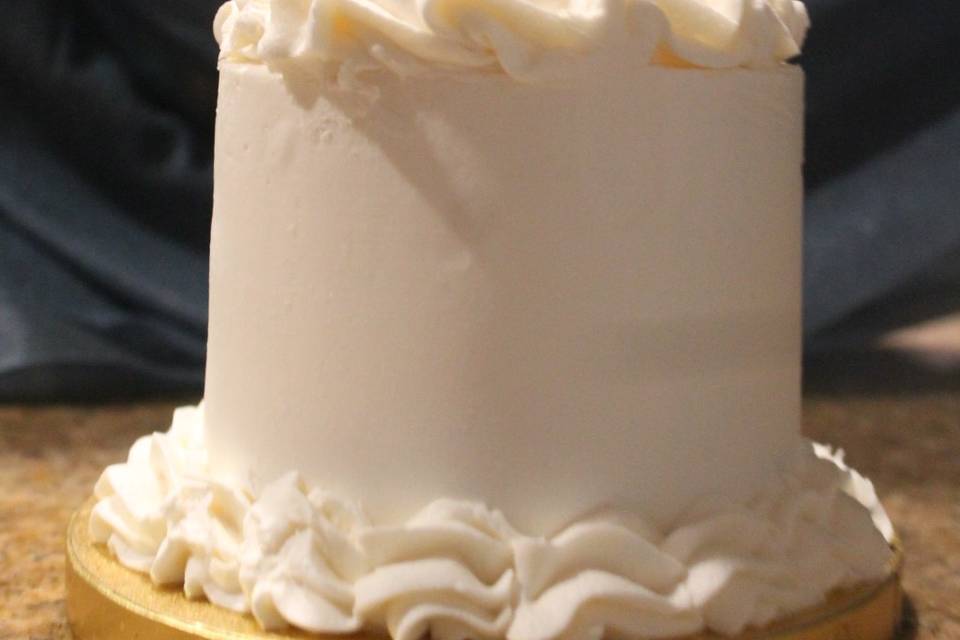 Small wedding cake
