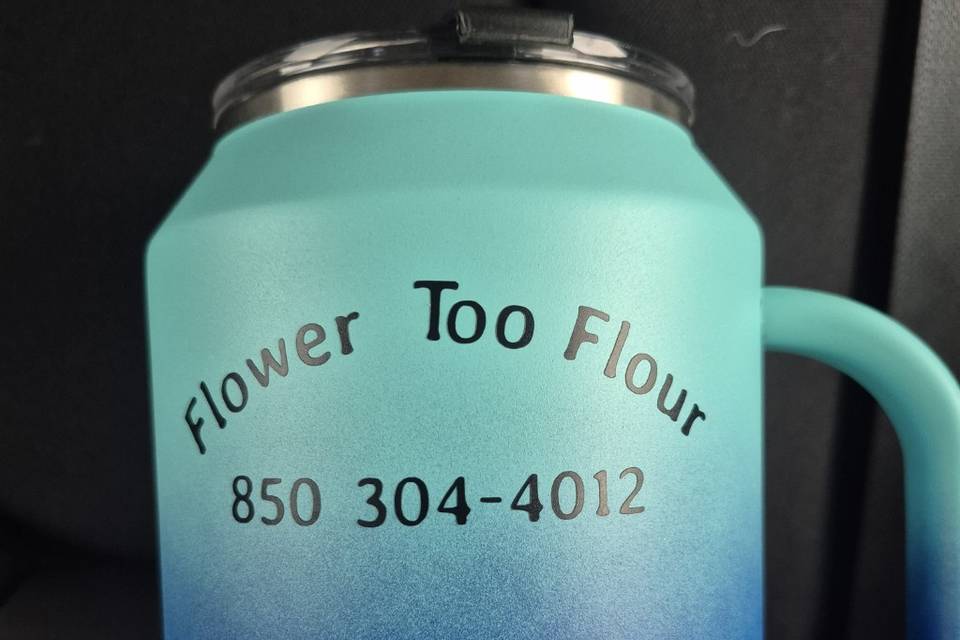 Mug included in donation baske