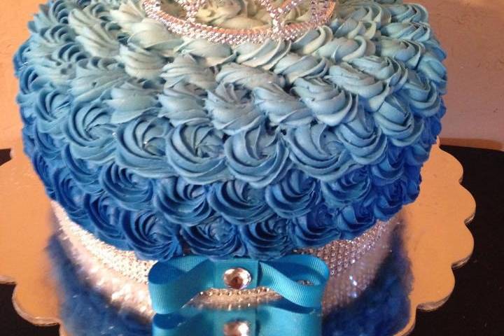 Blue cake