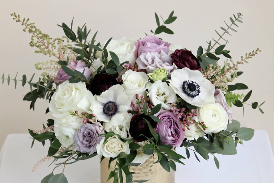 Centerpiece mauve