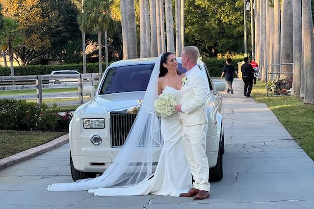 Ormond Beach Wedding car