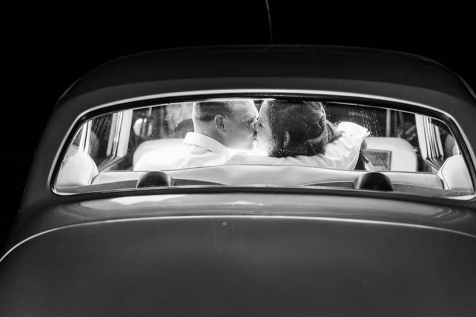 Daytona getaway wedding car