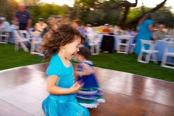 Kids at the wedding