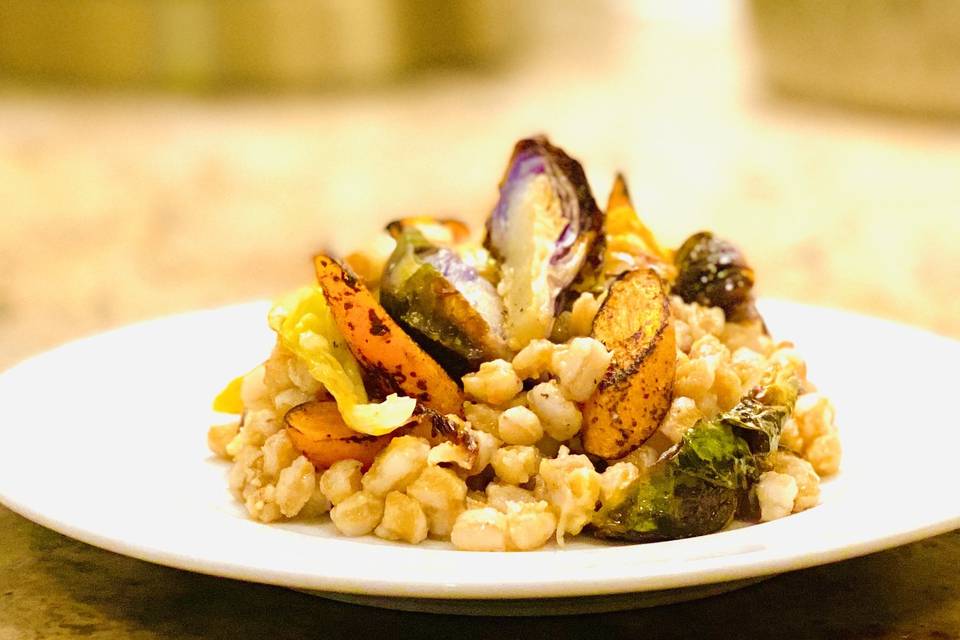 Vegetable farro