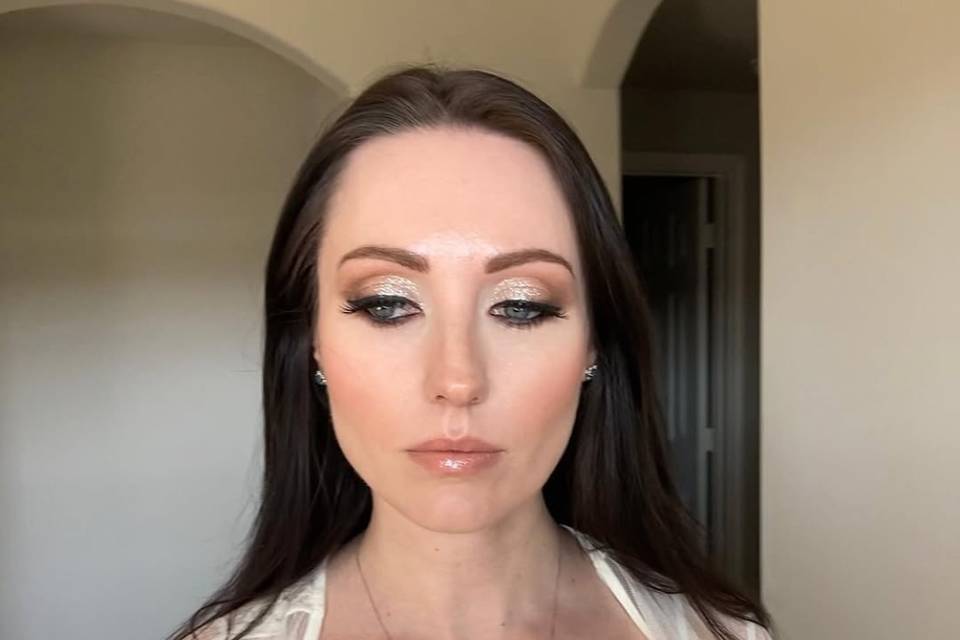 Glamorous Bridal Makeup