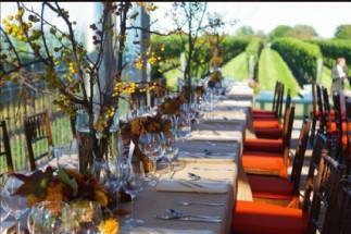 Long table setting