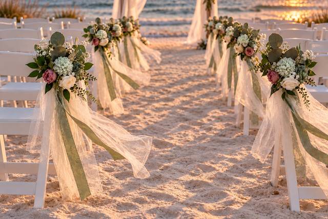 Chair Sashes Sage Green