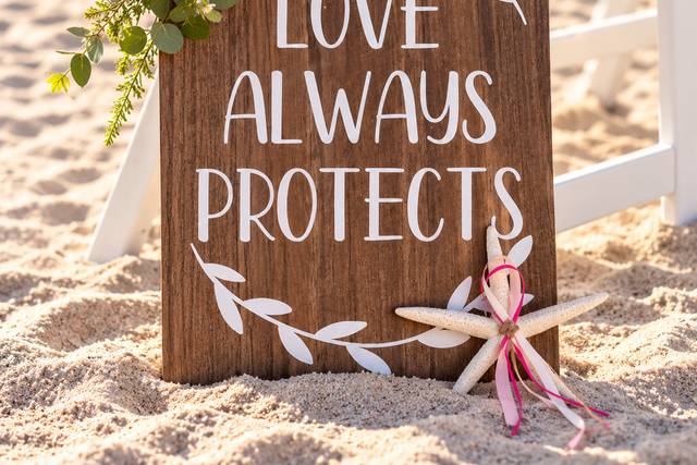 Beach Sign