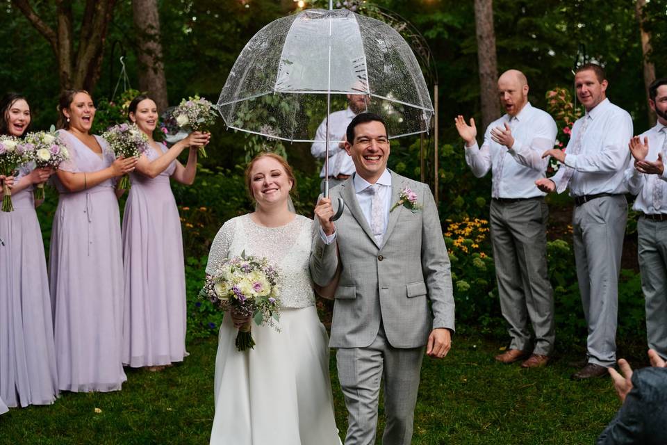 SSnging in the rain