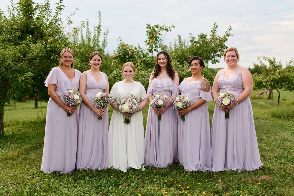 Lovely ladies in the park