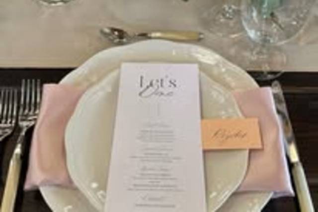 Table menu