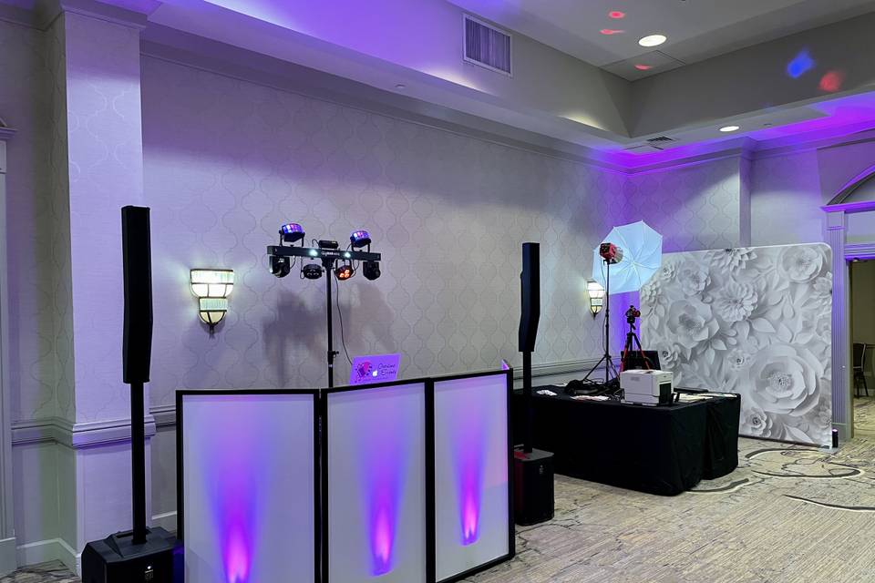 DJ & Booth Setup