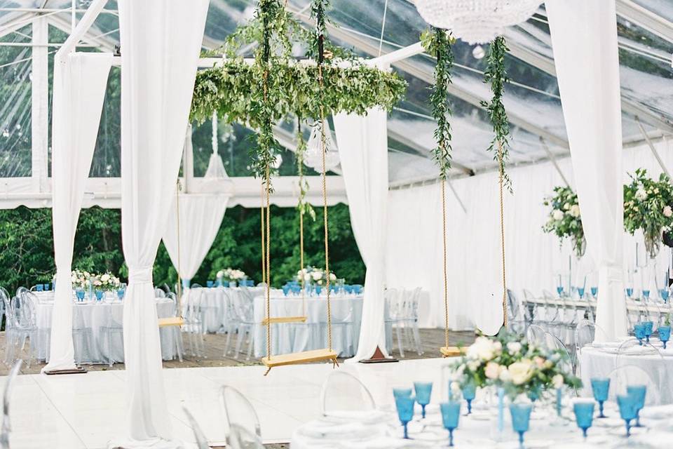 Tented Reception at The Knoll