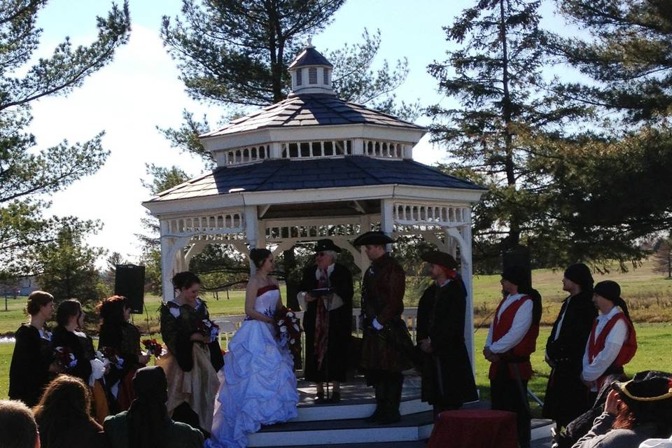 Pirate Themed Wedding