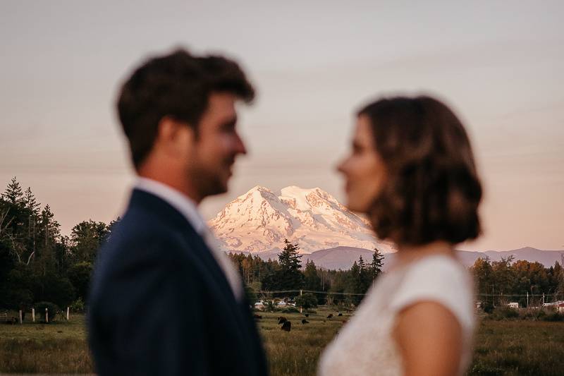 Mt rainier wedding