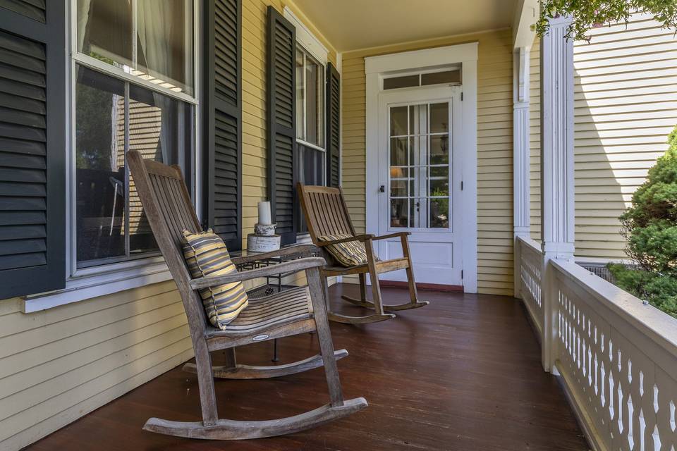 Porch seating