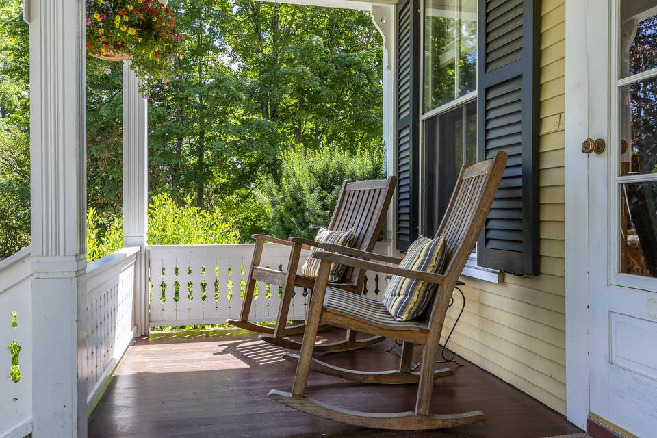 Porch seating