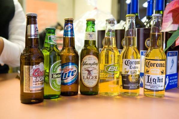 Various beers