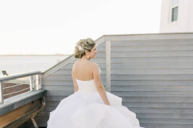 Montauk Bridal Makeup Hair