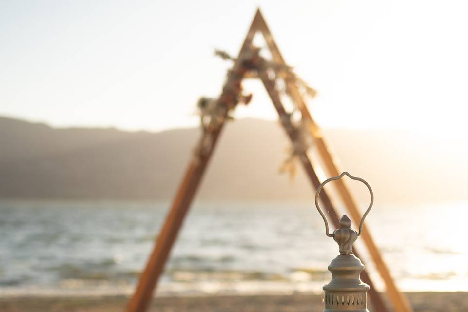 Ceremony on the lake