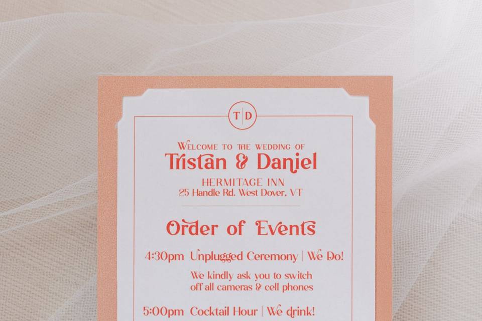 Event Schedules