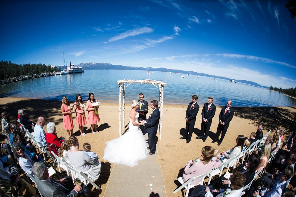 Beach wedding