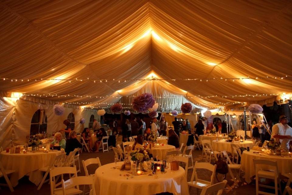 Tent reception