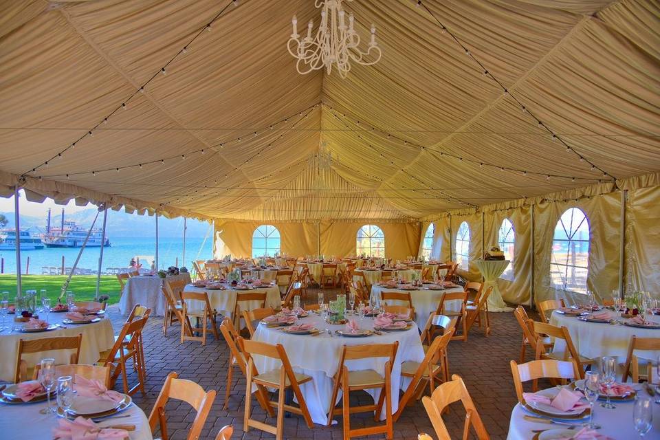 Tent reception