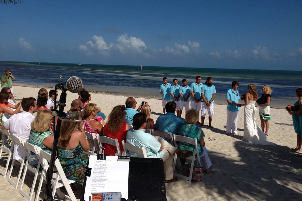Beach wedding