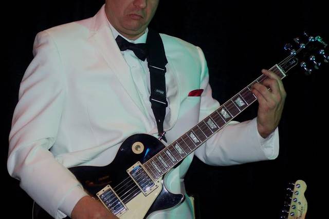 Greg on guitar