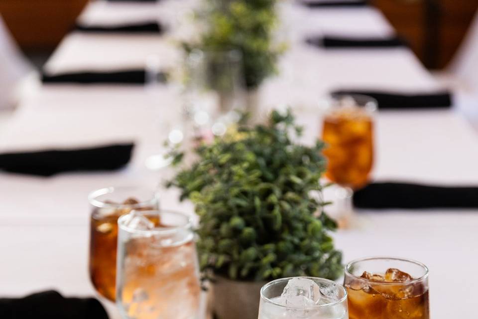 Table setup