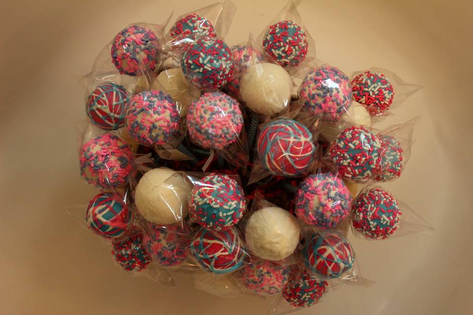 Sprinkles Cake Pops