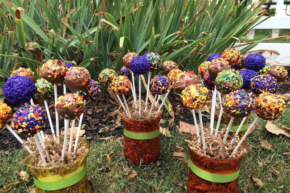 Sprinkles Cake Pops