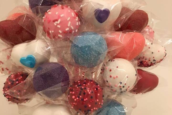 Sprinkles Cake Pops