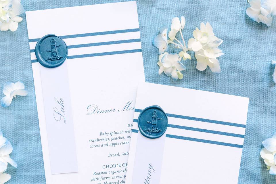 Coastal menus