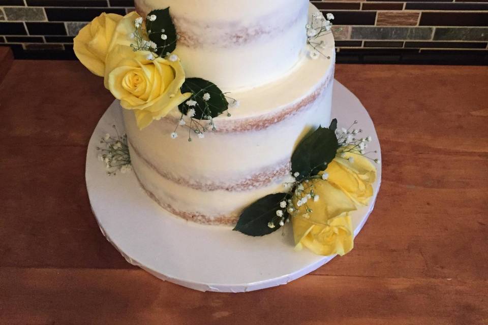 Semi Naked cake