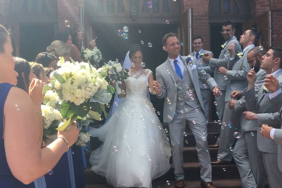 Make up & hair: ashley lauren beauty loungegown: virginia's bridalflowers: bassett flowers