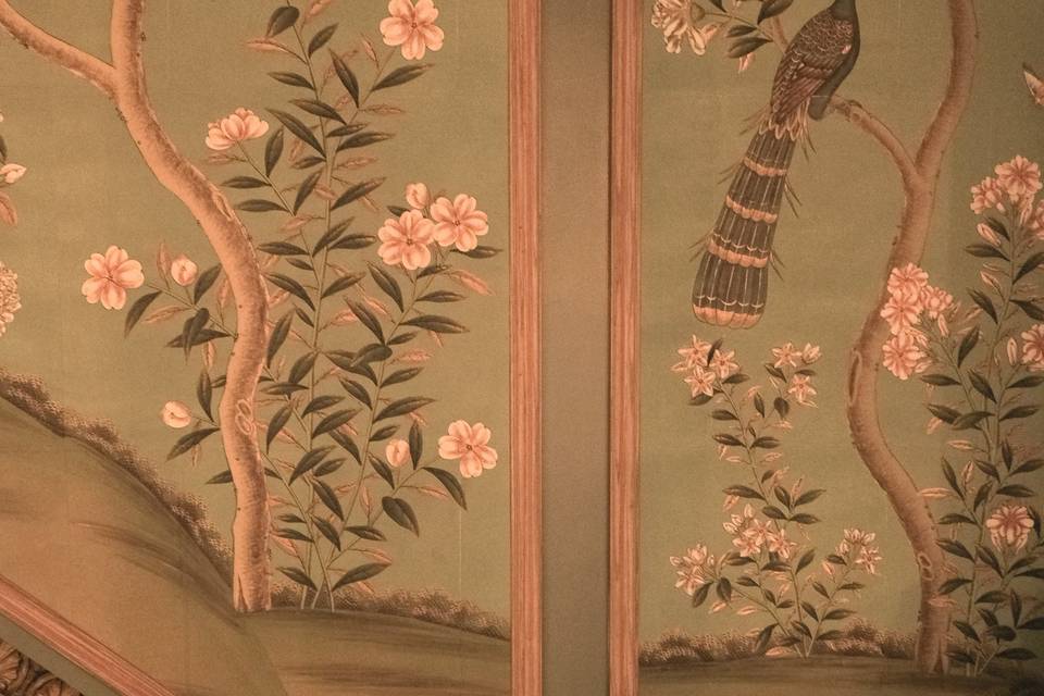 Ornate wallpaper