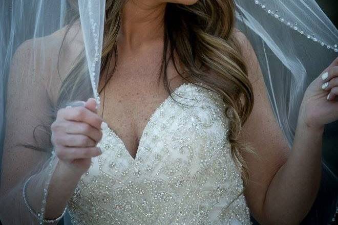 Bride's veil